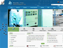 Tablet Screenshot of chemyuhao.com